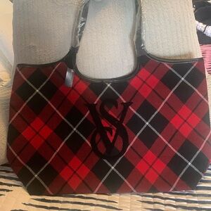 Victoria’s Secret flannel Tote bag new never used